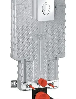 Grohe Uniset - zemapmetuma elements, skalošanas tvertne GD2, ar vadības plati Skate Air, hroms 38723001