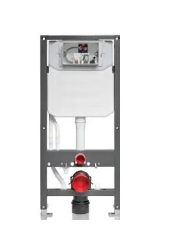 Kludi Unifix - priekšsienas elements sienas WC, elektrības pieslēgums, augstums 112 cm 79300