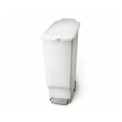 Simplehuman atkritumu tvertne - šaura atkritumu tvertne 40 l, balta CW1362