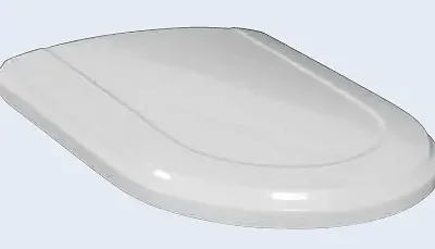 Villeroy & Boch Hommage - WC sēdeklis ar vāku, ar CeramicPlus, balts - sēdeklis, nerūsējošā tērauda eņģes 8809S1R1