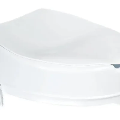 Sapho Ridder WC sēdekļi - WC sēdeklis, 100 mm - paaugstināts, bez atbalsta rokturiem, balts A0071001