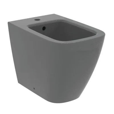 Ideal Standard i.Life B - grīdas bidē, ar caurumu maisītājam, pelēks spīdīgs T461758