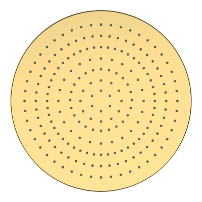 Laufen dušas piederumi - galvas duša 30 cm, spīdīgs zelts H3679810012321
