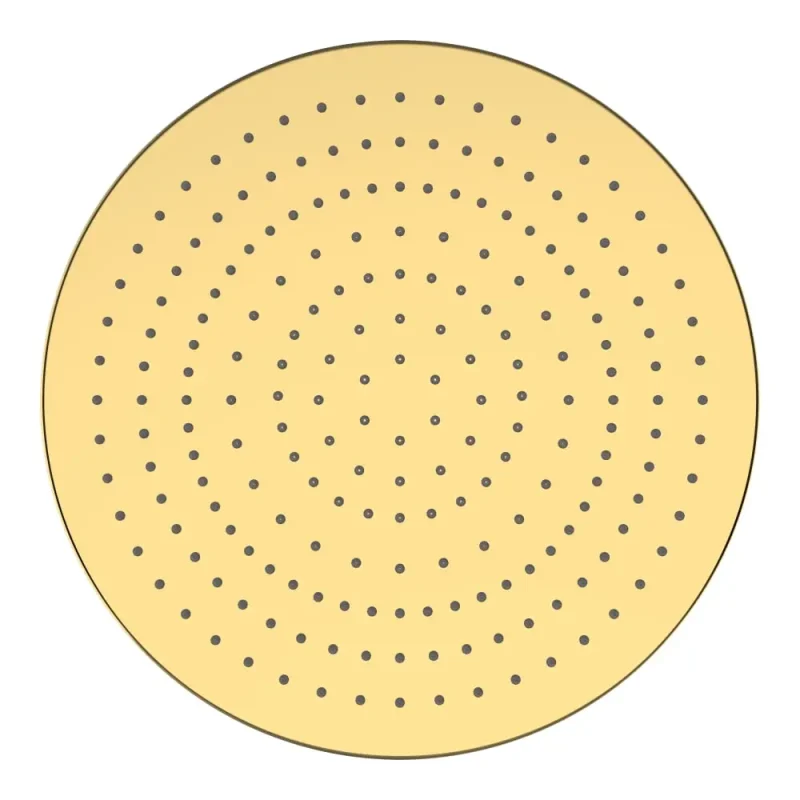Laufen dušas piederumi - galvas duša 30 cm, spīdīgs zelts H3679810012321