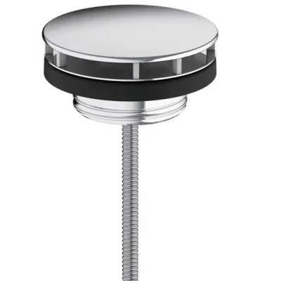 Hansgrohe noteces komplekts - noteces vārsts izlietnei, neaizverams, hromēts 50001000