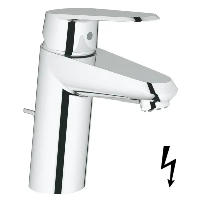 Grohe Eurodisc Cosmopolitan - izlietnes vienas sviras maisītājs ar noteces komplektu, hroms 33177002