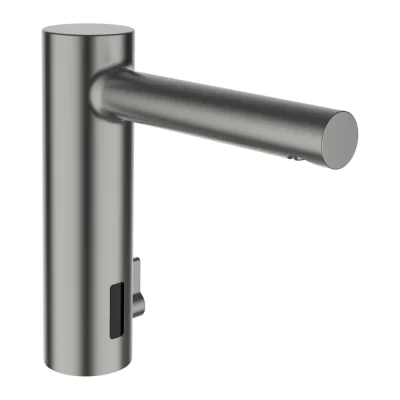 Laufen Twintronic - elektronisks izlietnes maisītājs, ar maisītāju, darbība ar baterijām, birstēts tērauds HF707003423060