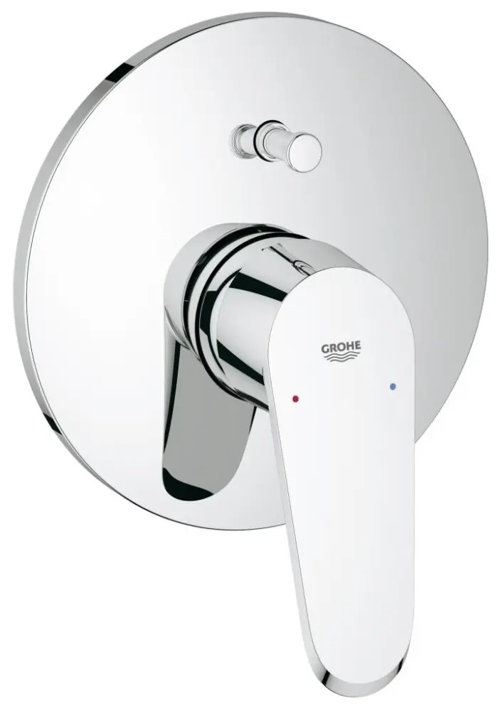Grohe Eurodisc Cosmopolitan - zemapmetuma vannas maisītājs, Hroms 19548002