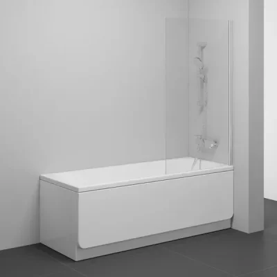 Ravak Nexty - vannas siena 80x140 cm, hroms/caurspīdīgs stikls 7O840C00Z1
