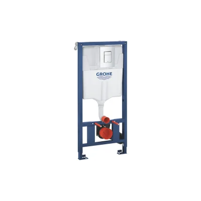 Grohe Rapid SL - priekšsienas elements piekaramajam WC, vadības plate Skate Cosmopolitan, hromēts 39859000
