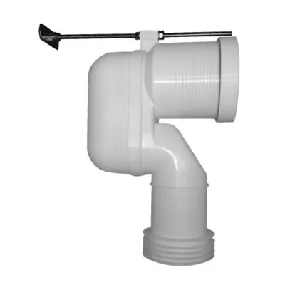 Duravit piederumi - Vario pieslēguma līkums WC, horizontāla notece 8990250000
