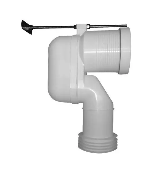 Duravit piederumi - Vario pieslēguma līkums WC, horizontāla notece 8990250000