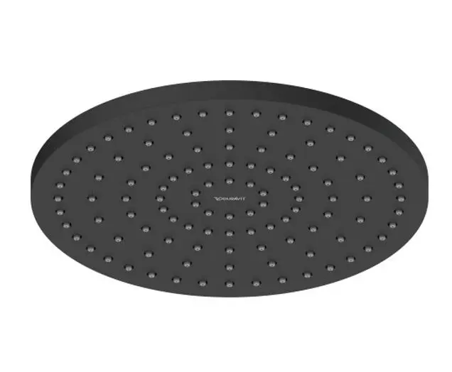 Duravit dušas - galvas duša, diametrs 25 cm, matēti melna UV0660018046