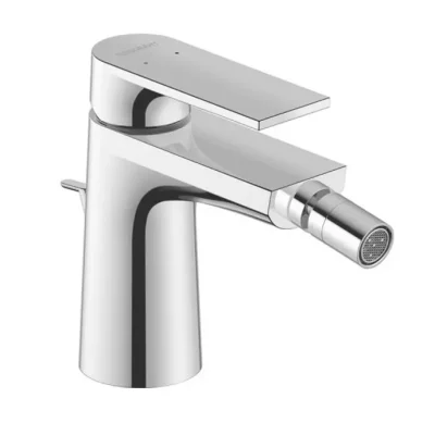 Duravit Tulum - bideta maisītājs ar noteci, hromēts TU2400001010