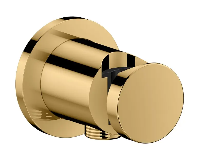 Axor One - sienas leņķis ar turētāju, pulēta zelta apdare 48780990