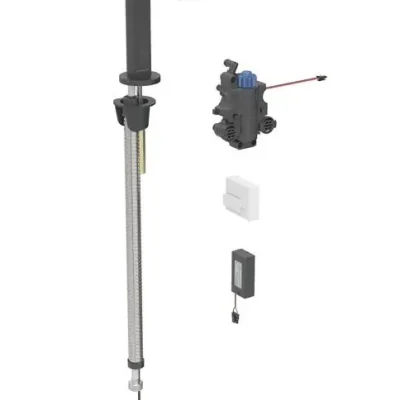 Geberit Piave - elektronisks termostatisks izlietnes maisītājs, darbība ar bateriju, easy to clean, matēti melns 116.188.14.1