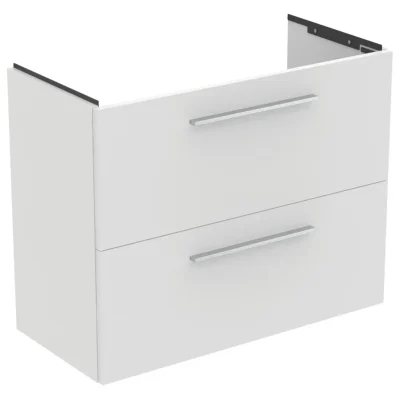 Ideal Standard i.Life S - skapītis zem rokas mazgājamās izlietnes, 80x38x63 cm, 2 izvelkamās atvilktnes, balts matēts T5295DU