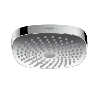 Hansgrohe Croma Select E - galvas duša, 18 cm, 2 strūklas, balts / hromēts 26524400