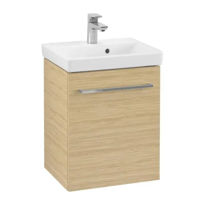 Villeroy & Boch Avento - izlietnes skapītis,430 x51x35 cm, 1 durvis, Crystal White A88700VJ