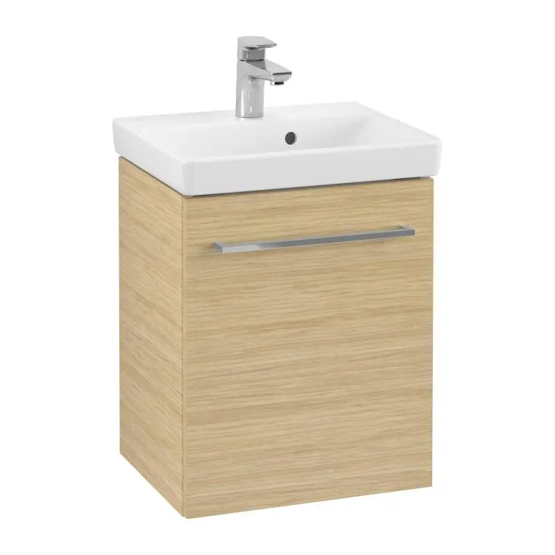 Villeroy & Boch Avento - izlietnes skapītis,430 x51x35 cm, 1 durvis, Crystal White A88700VJ