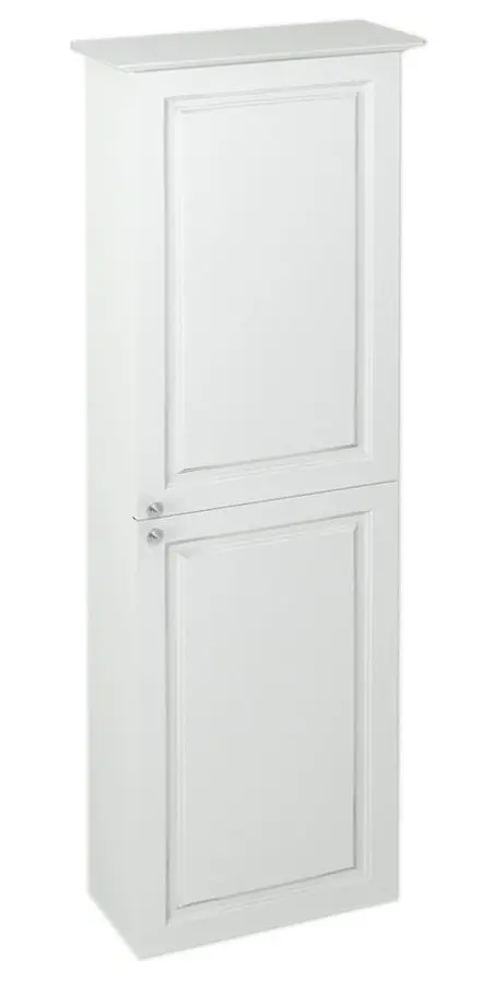 Sapho Violeta - skapis 40x140x20 cm, labais, 2 durvis, balts VI175-3131