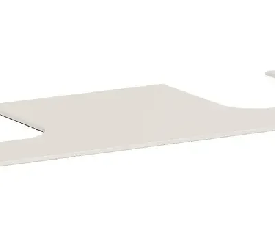 Hansgrohe Xevolos E - izlietnes virsma, 157x55 cm, 2 izgriezumi, bēša matēta 54211780