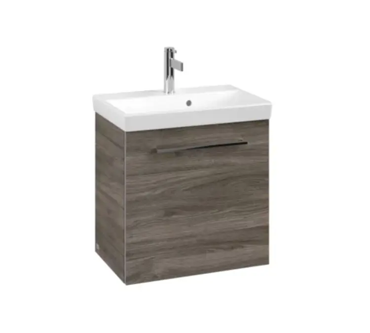 Villeroy & Boch Avento - izlietnes apakšskapītis, 53x51x35 cm, 1 durvis, Stone Oak A88801RK