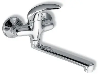 Novaservis Metalia 55 - izlietnes maisītājs 10 cm, klīnikas sviras vadība, hroms 55077L,0