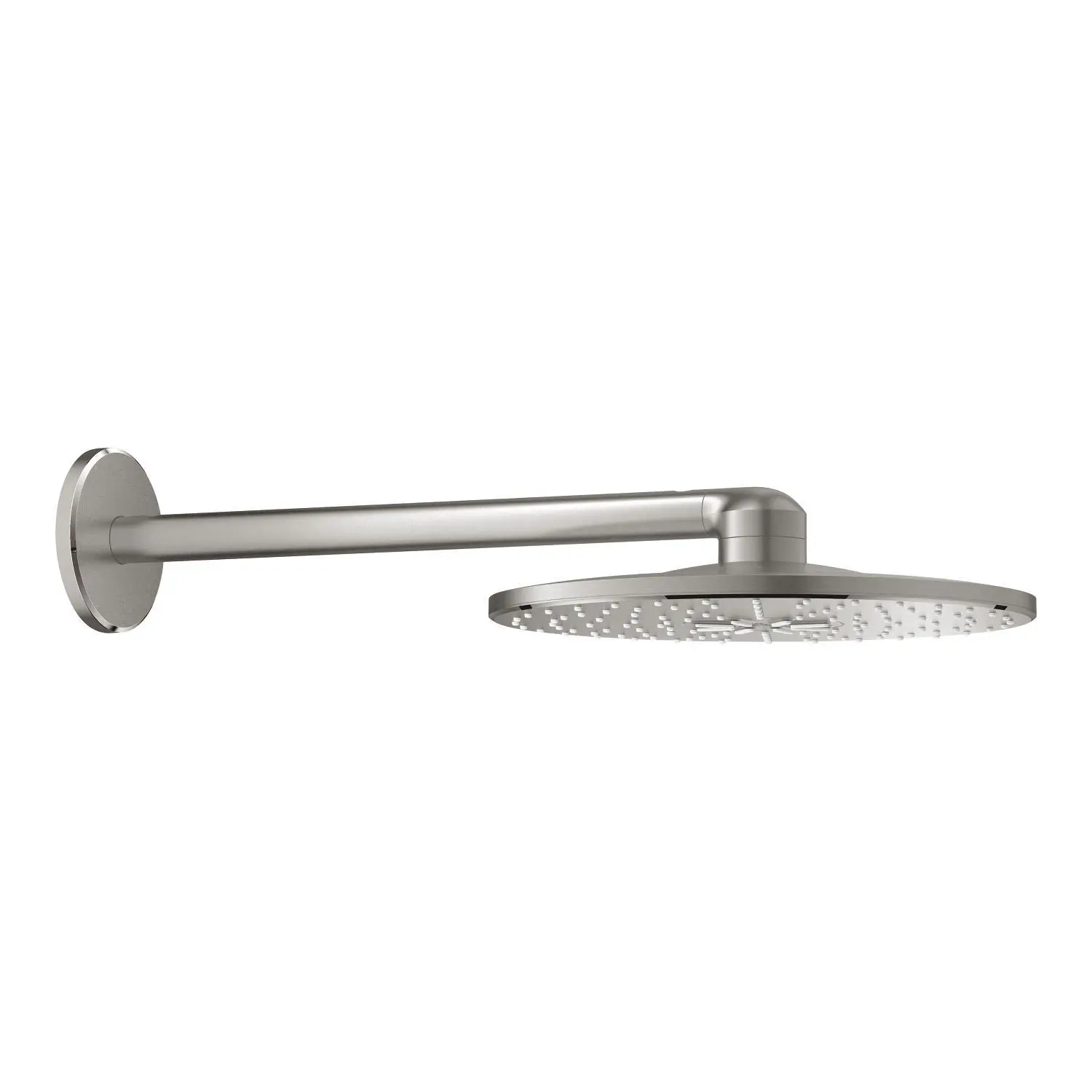 Grohe Rainshower SmartActive - galvas duša 310, dušas svira 43 cm, 2 strūklu veidi, Supersteel 26475DC0