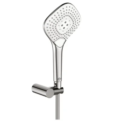Ideal Standard Idealrain Evo Jet - dušas komplekts Diamond 134, dušas šļūtene ar dušas galvu, 3 strūklas, hroms B2460AA