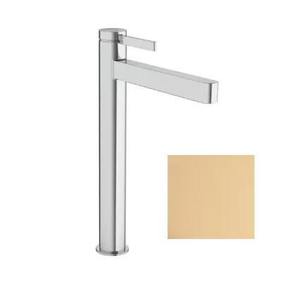Hansgrohe Finoris - izlietnes maisītājs, ar Push-Open noteces komplektu, CoolStart, EcoSmart, birstēta bronza 76072140
