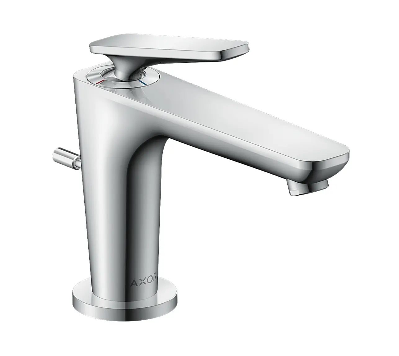 Axor Citterio C - izlietnes maisītājs ar noteci, EcoSmart, CoolStart, hroms 49010000