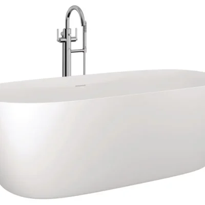 Kludi Resa - Brīvi stāvoša vanna, 170x80 cm, matēti balta 53BF0153