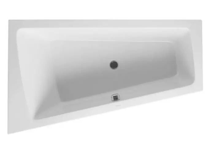 Duravit Paiova - asimetriska vanna, 170x100 cm, kreisā, balta 700212000000000
