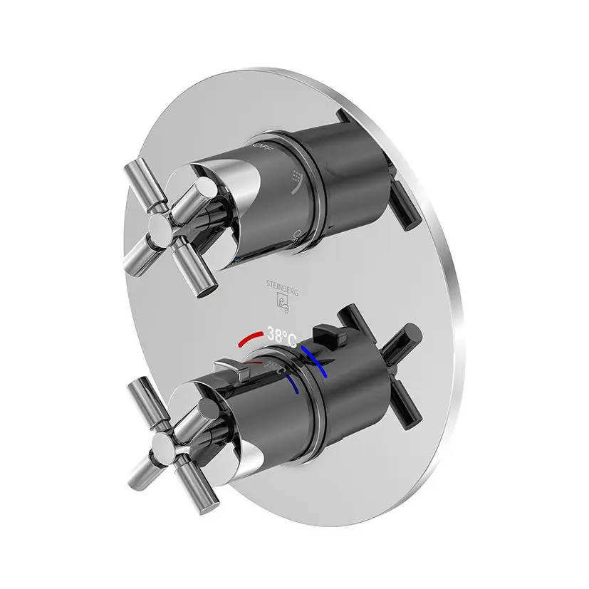Steinberg 250 - zemapmetuma termostata maisītājs 3 patērētājiem, hroms 250 4123 3