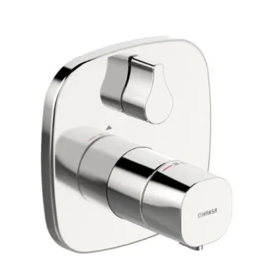 Hansa Living - termostata dušas maisītājs - zemapmetuma, hroms 81139572