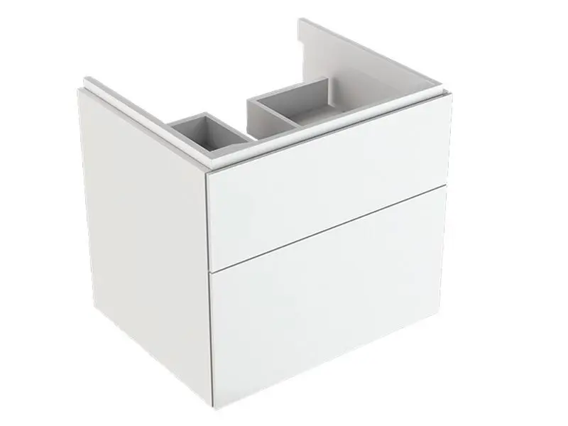 Geberit Xeno 2 - izlietnes apakšskapis 60 cm, izvelkama atvilktne ar LED apgaismojumu, balts spīdīgs 500.506.01.1