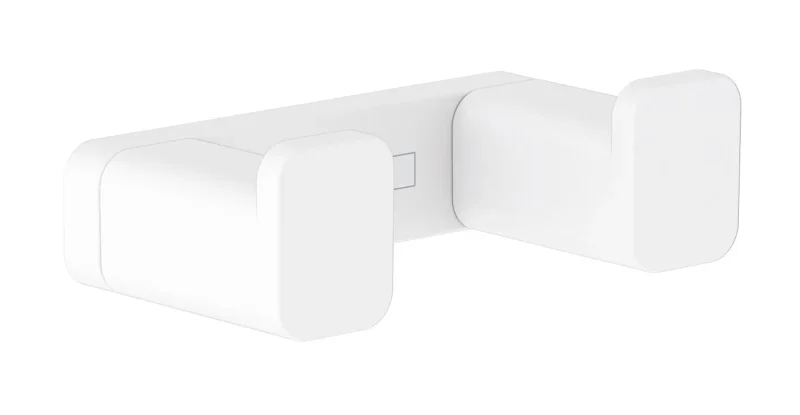 Hansgrohe AddStoris - dubultais āķis, balts matēts 41755700