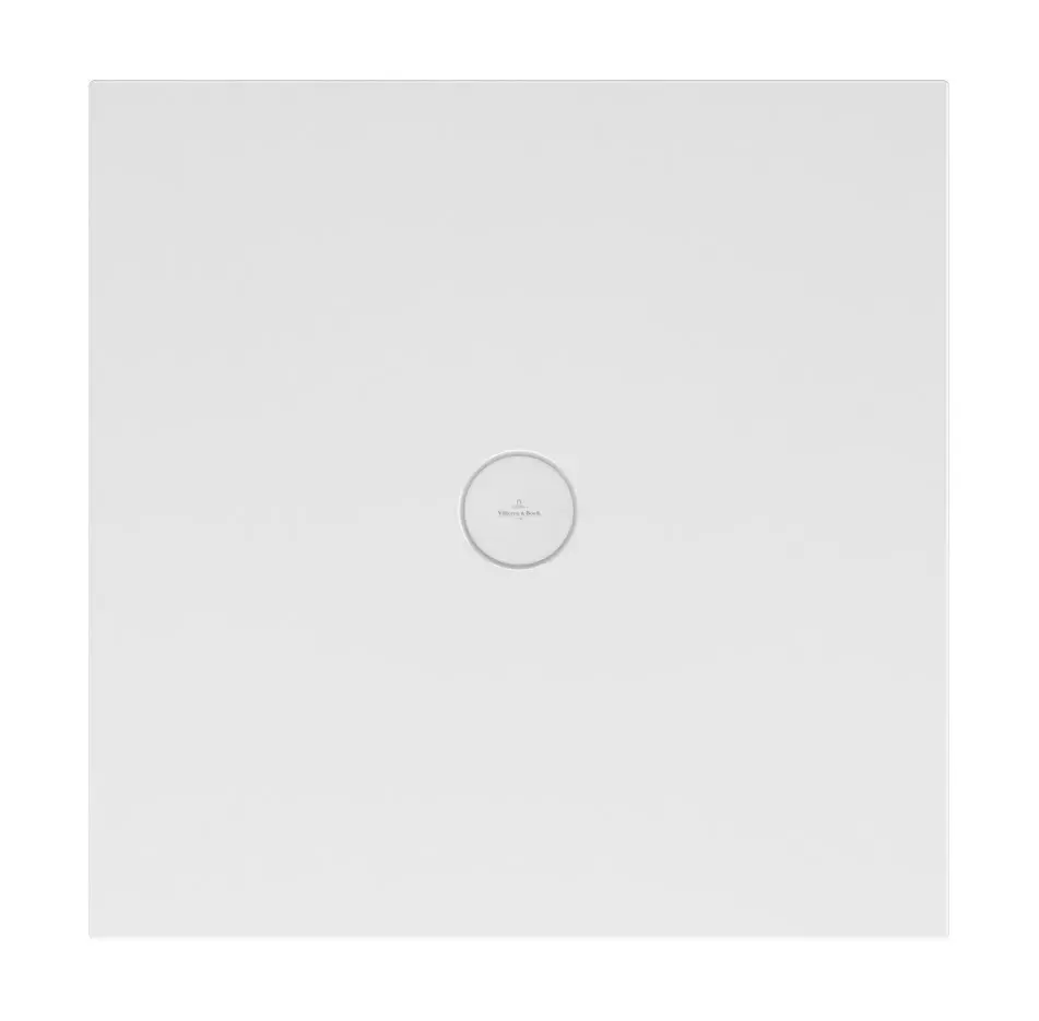 Villeroy & Boch Subway Infinity - dušas paliktnis, 90x90 cm, pretslīdes, Alpu balts 6228F401