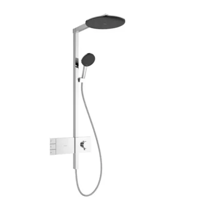 Hansgrohe Raindance Alive S - dušas komplekts ar termostatu, diametrs 30 cm, 3 strūklas veidi, hroms 24595000