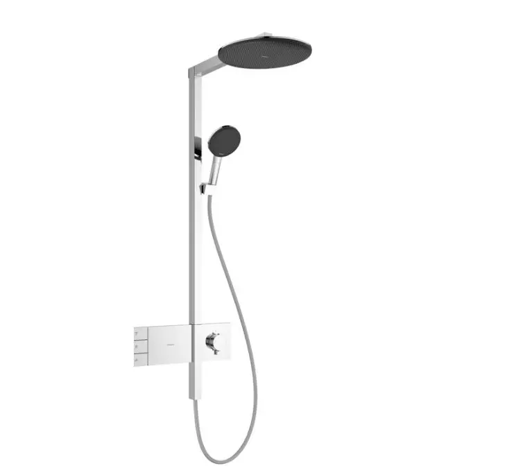 Hansgrohe Raindance Alive S - dušas komplekts ar termostatu, diametrs 30 cm, 3 strūklas veidi, hroms 24595000
