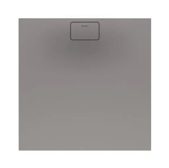 Duravit Stonetto - dušas paliktnis 90x90 cm, pelēks matēts 720146180000000