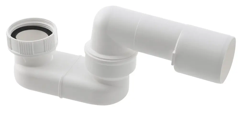Sapho Siphons - Sifons 1 1/2x40/50 mm, augstums 52 mm, balts 71693