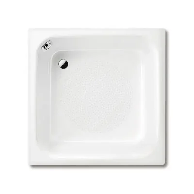 Kaldewei Advantage - Kvadrātiska dušas paliktnis Sanidusch 496, 90x90x25 cm, balts - dušas paliktnis, neslīdošs, bez putupolistirola balsta 332130000001