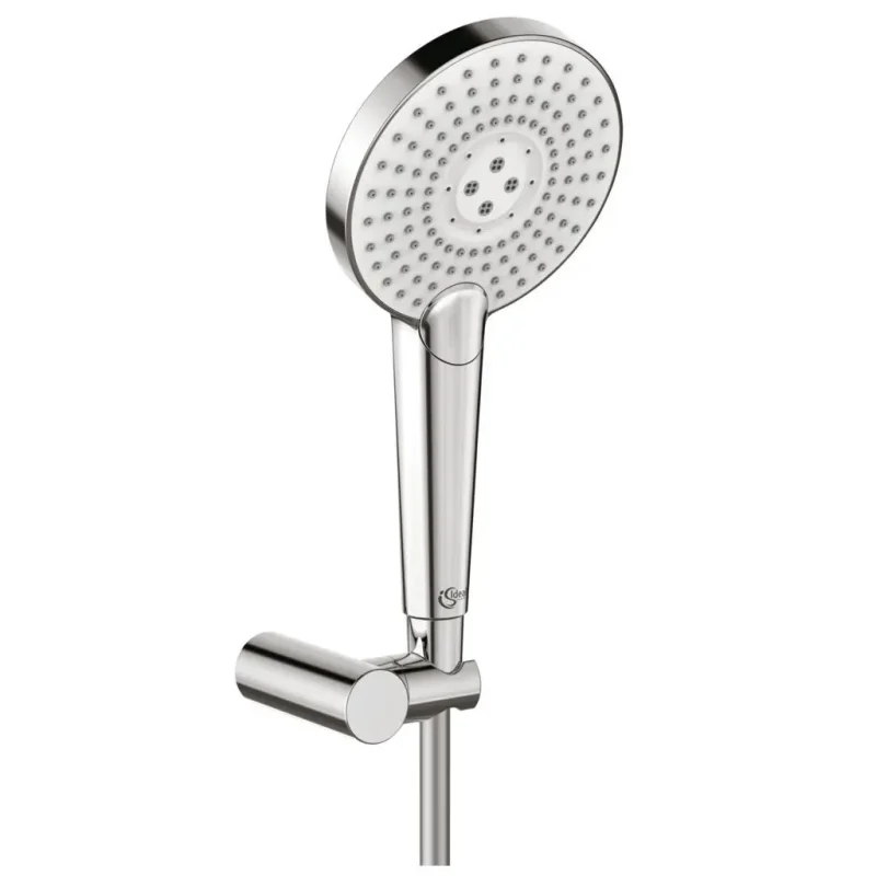 Ideal Standard Idealrain Evo Jet - dušas komplekts, 3 strūklas veidi, turētājs un šļūtene, hroms B2459AA