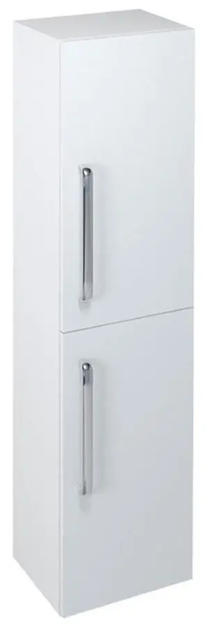Sapho Theia - skapis 35x140x30 cm, 2 durvis, balts TH350-3030
