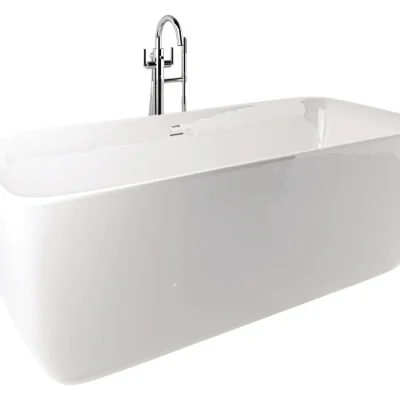 Kludi Elin - Brīvi stāvoša vanna, 180 x 80 cm, augsti spīdīgi balta 52BF0343