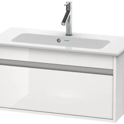 Duravit Ketho - izlietnes skapītis Compact 41x80x39 cm, 1 atvilktne, balts pulēts KT642302222
