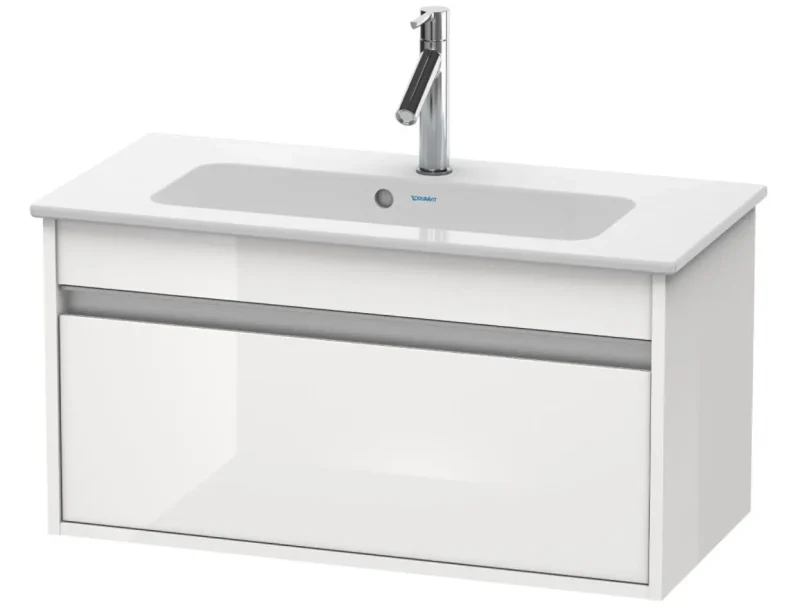 Duravit Ketho - izlietnes skapītis Compact 41x80x39 cm, 1 atvilktne, balts pulēts KT642302222