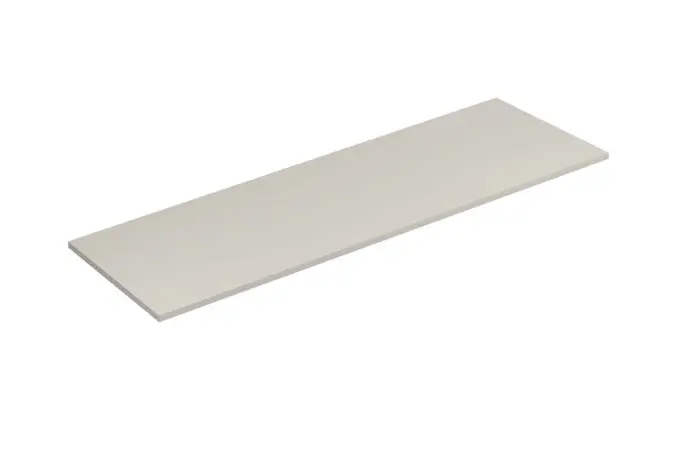 Kludi Icos - izlietnes virsma 160x50 cm, matēti smilšu pelēka 50T160O2